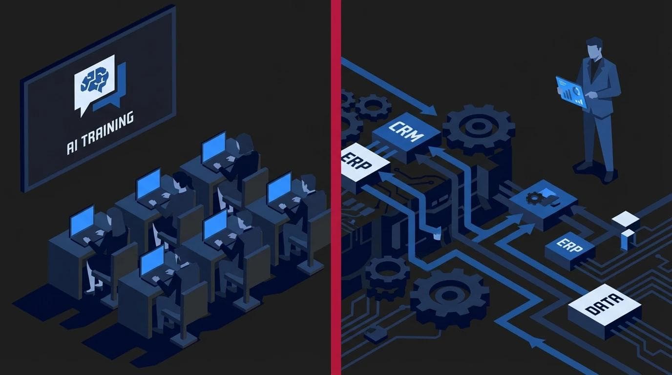 AI Training vs Implementation - Why a Course is Not Enough